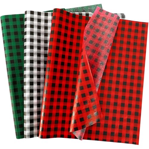 Papier de soie de Noël 100 feuilles pour pochette et emballage cadeau