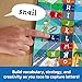 Educational Insights Word on the Street Junior - Family Board Games for Kids and Adults, Word Game to Teach Vocabulary and Spelling , Fast-Paced Kids Games for Family Game Night
