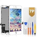 【Gran compatibilidad】- Este reemplazo de pantalla LCD solo funcionará en un iPhone 7 Plus(5.5 pulgadas). Verifique la parte posterior del teléfono si no conoce el modelo de teléfono. Puede buscar su modelo de teléfono en Google para asegurarse de que su teléfono sea iPhone 7 Plus o no. Reconoce tu modelo de iPhone antes de comprarlo.