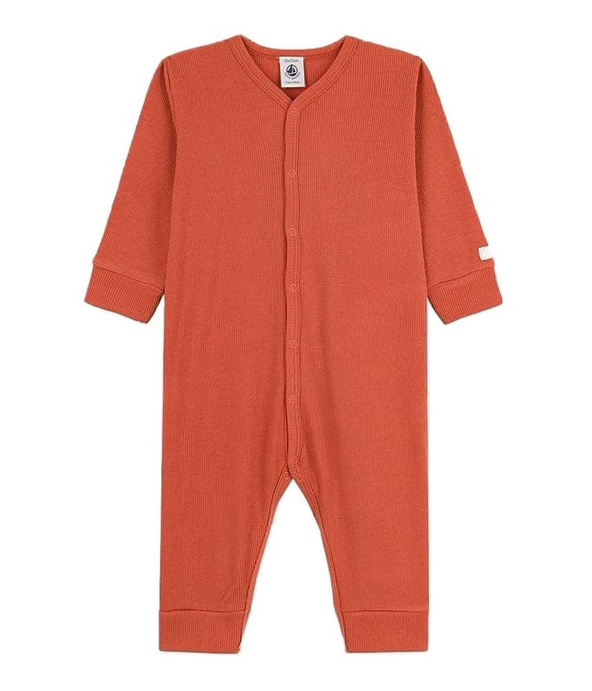 Petit Bateau Unisex Baby A057o Baby-Schlafanzug ohne Fuß aus Baumwoll-Lyocel (1er Pack)