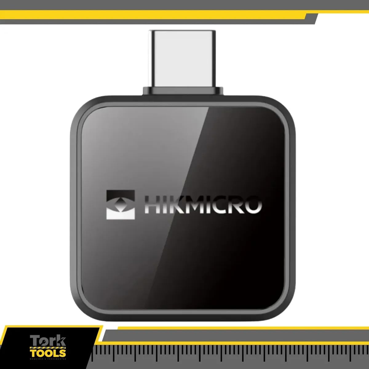 HIKMICRO Wärmebildkamera Mini2PlusV2 512 x 384 SuperIR, Manuell fokussierende Thermal Camera Kompatibel mit iOS und Android, 256 x 192 IR-Auflösung, 25Hz, USB-C/Lightning(unterstützt iPhone 15/16)
