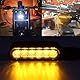 SUCANY Lauflicht Motorrad LED Blinker,12V E24 M8 IP67 6 LED Geprüft Binker Universal,E-MARK,Geeignet für Motorräder, Roller, All-Terrain-Fahrzeuge (ATVs),Offroad-Fahrzeuge Usw (2 Stück)