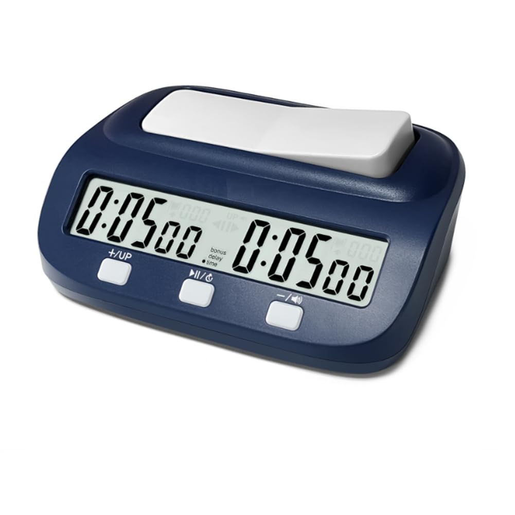 UDSKNV[KSL Chess Clock, Board Game Timer, Portable Digital Chess Timer with and Delay Features