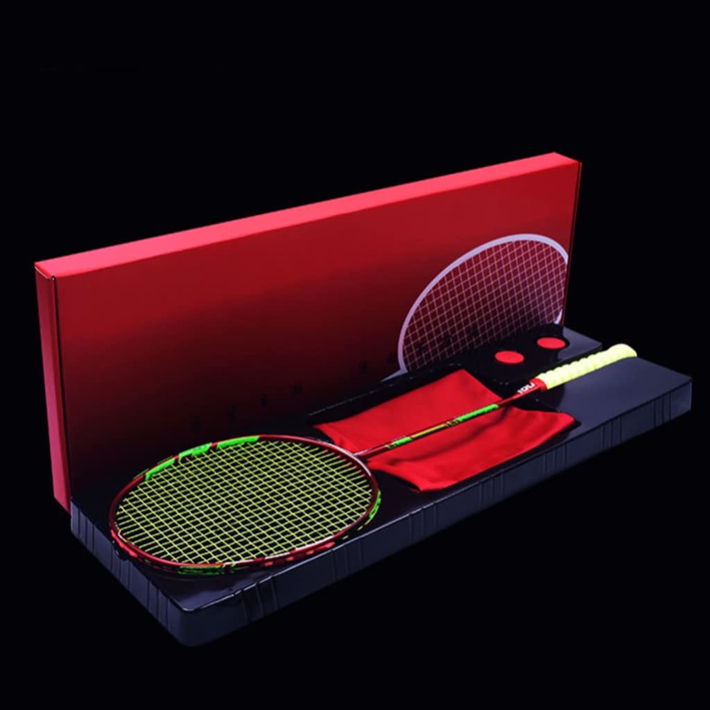 10U Badminton Racket -light 54 Grams Secondary Molding Adult Full Carbon Racket Single Shot