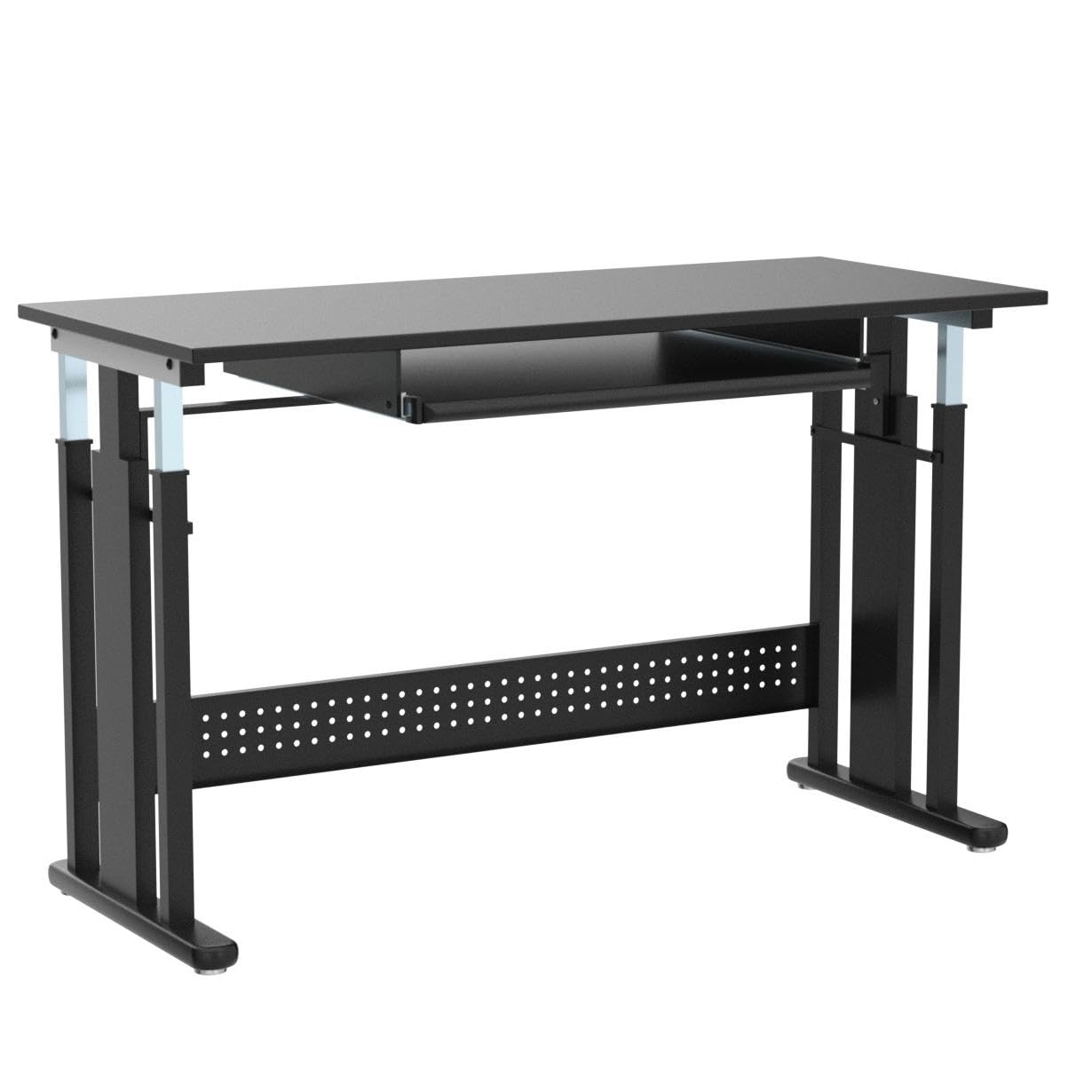 Amazon.co.jp: 山善(YAMAZEN) ゲーミングデスク 高さ65-80.5cm 