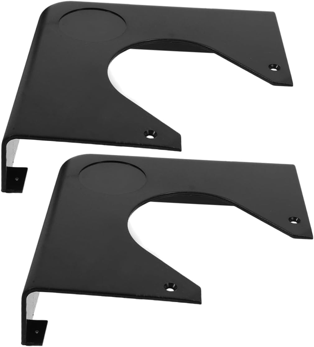 Abaodam 2Pcs Billiard Pool Table Corner Plates Durable Chrome Design Replacement Parts for Enhanced Stability and Protection Game Rooms