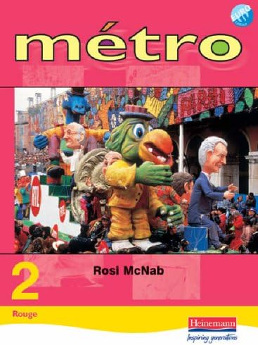 Metro 2 Rouge Pupil Book Euro Edition (Metro for 11-14)