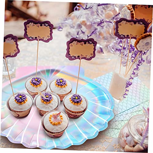 UPKOCH 5 Conjuntos De Concha De Prato De Papel Shell