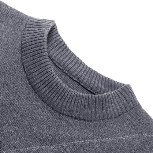 Male Knit Jumpers Tops Thick Autumn Winter Sweater Pullover4