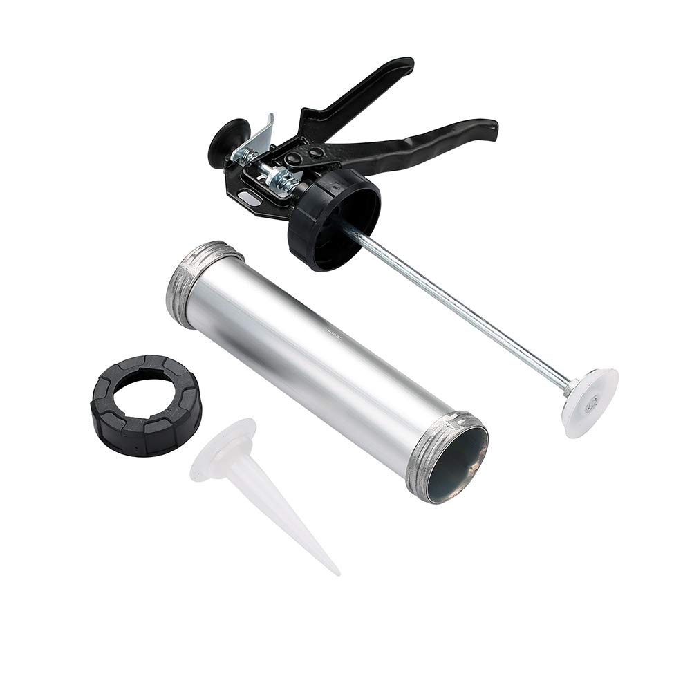 Pistolet do uszczelniania ze stopu aluminium 300 ml, pistolet do klejenia szkła Elastyczny pistolet do miękkiego silikonu do majsterkowania