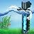 200GPH Aquarium Filter, UV Sterilizer for Aquarium for 20-75 Gallon Tank, Submersible pump filter for Green Water and Algae Clean, Ultra-Silent Green Killing Machine with Fish Tank Deodorization
