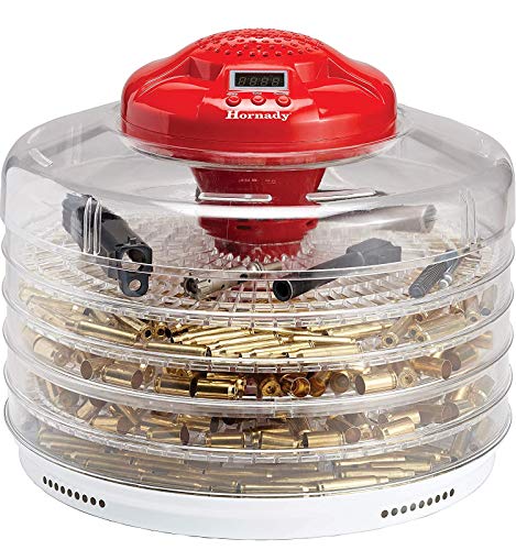 Hornady Digital Case and Parts Dryer – Dry Gun Cases and Parts Thoroughly – Includes 5 Trays for Small and Large Parts – Digital Timer and Temperature Settings – Item 053311