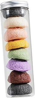 8 esponjas faciales exfoliantes naturales de ...