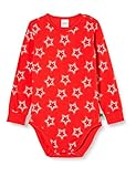 Fred's World by Green Cotton Baby-Girls Star Body and Toddler Sleepers, Traffic red, 68