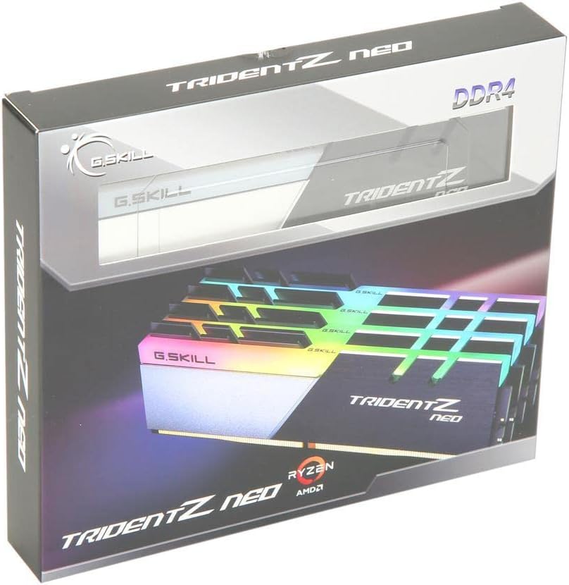 G.SKILL Trident Z Neo Series, 32GB (4 x 8GB) DDR4-3600MHz 288-Pin SDRAM CL16 Desktop Memory thumbnail 2