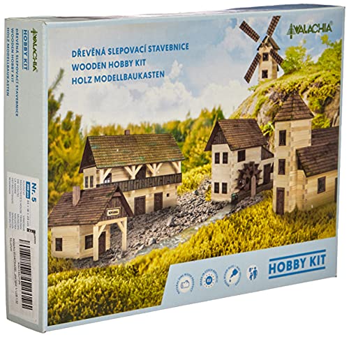 Walachia 8594036430051 Vogtei Fachwerkhaus Holz Modellbauset Modellbahn Spur 1/ LGB 1:32