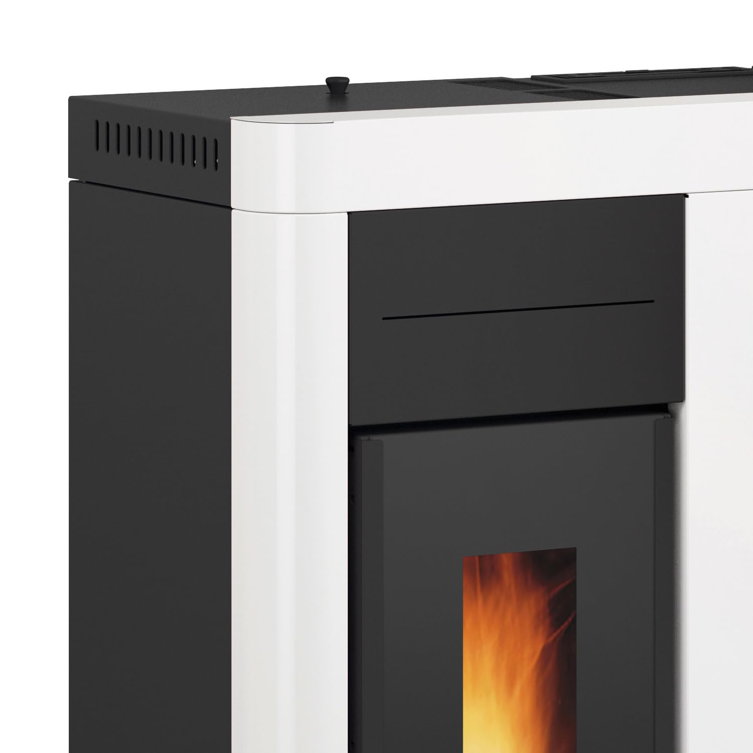 Nordica extraflame - termostufa a pellet 'virna' - bianco