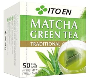 Ito En Traditional Matcha Green Tea Bags 50 Count