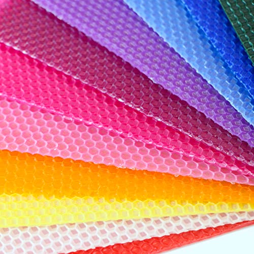 Beeswax Candle Making Kit For Kids-12 Bright Colors Beeswax Sheets For Candle Making, Natural Beeswax Candle Making Kit For Adults, 100% Pure Beeswax Honeycomb Sheet Diy Craft Gift,8 X 8 Inch #TOP6