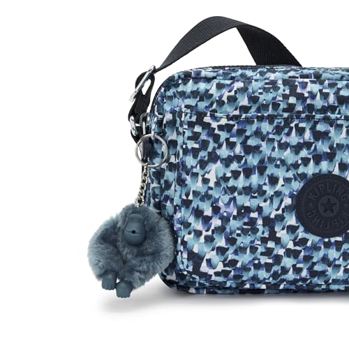 Image of Kipling Women's Abanu Medium Crossbody Bag, Lightweight, Adjustable Nylon Waist Pack with Multi-Compartment Zip Pockets
