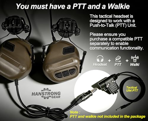 Casque tactique interphone étanche pour communiquer sans panne à l airsoft