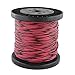 Produktbild WITTKOWARE YV Schaltdraht, 2x0,6mm, verseilt, Kupfer verzinnt, 100m auf Kunststoffspule, Adernfarben rot/schwarz