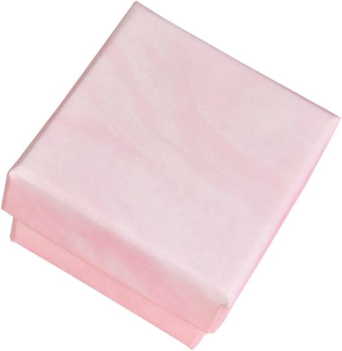 12Pcs Pink Marbling Kraft Paper Jewelry Packaging 12Pcs Boxes Bags Ring Earrings Necklace Storage Case Jewelry Display Arrive 12Pcs(8x8x5.7cm Box)