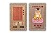 DMtse Chinese Feng Shui Amulet Card for Protection Maitreya Buddha for Good Luck Auspicious Peace
