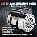 VEVOR 2HP Air Compressor Electric Motor, 115/230V, 20/10 Amps, 56 Frame 3450RPM, 5/8