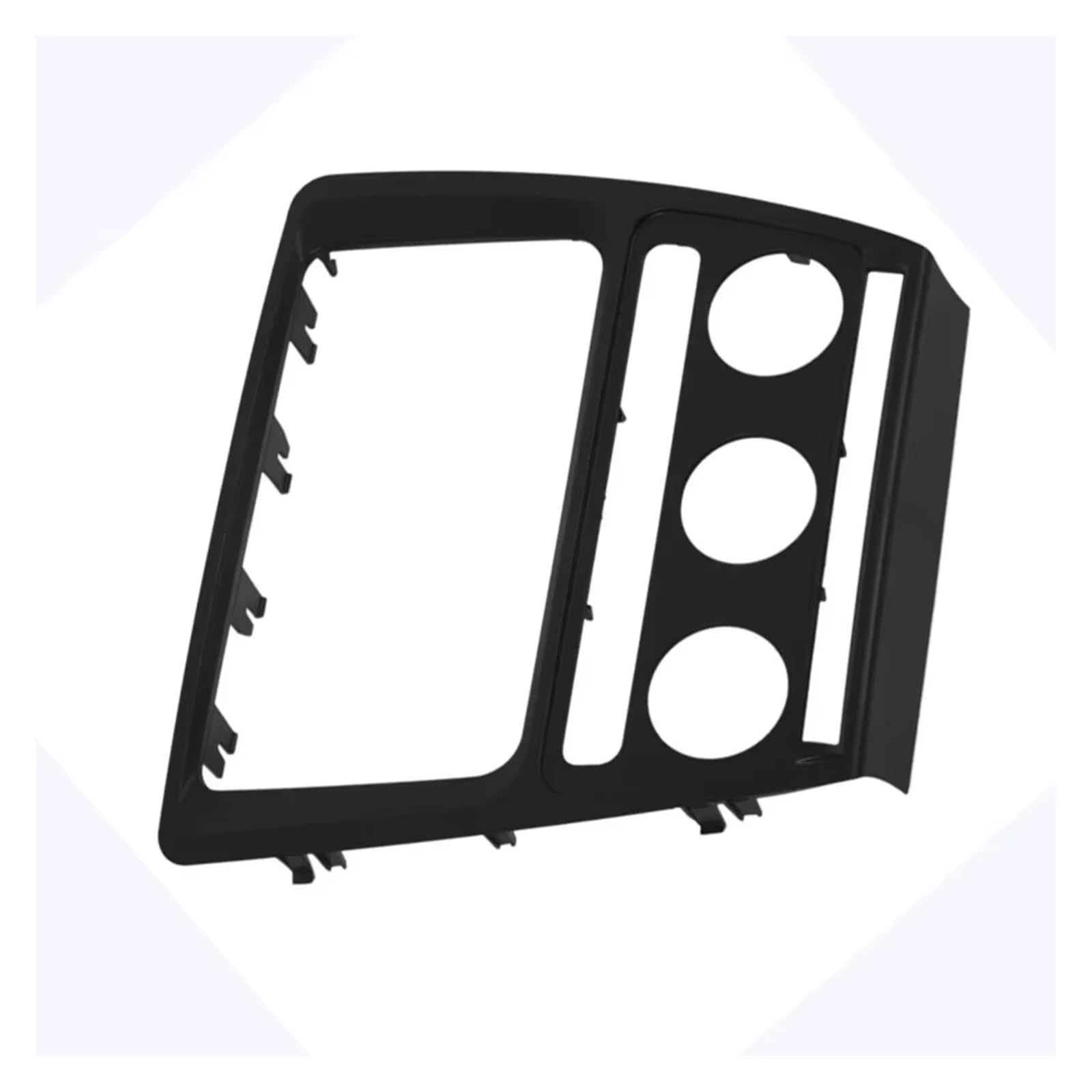 Fascia Marco Marco Placa Frontal Radio Coche Marco Panel GPS 2 DIN Accesorios Interior Coche Repuesto para Skoda para Octavia 2004-2007 2008 2009 2010 Juego Panel Radio