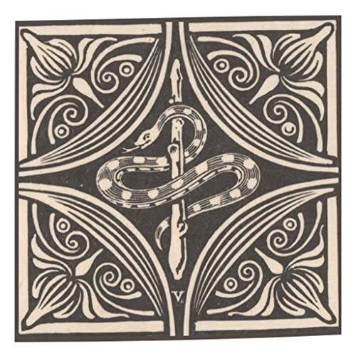 Poster serpent Art Nouveau pour créer une ambiance moderne et élégante