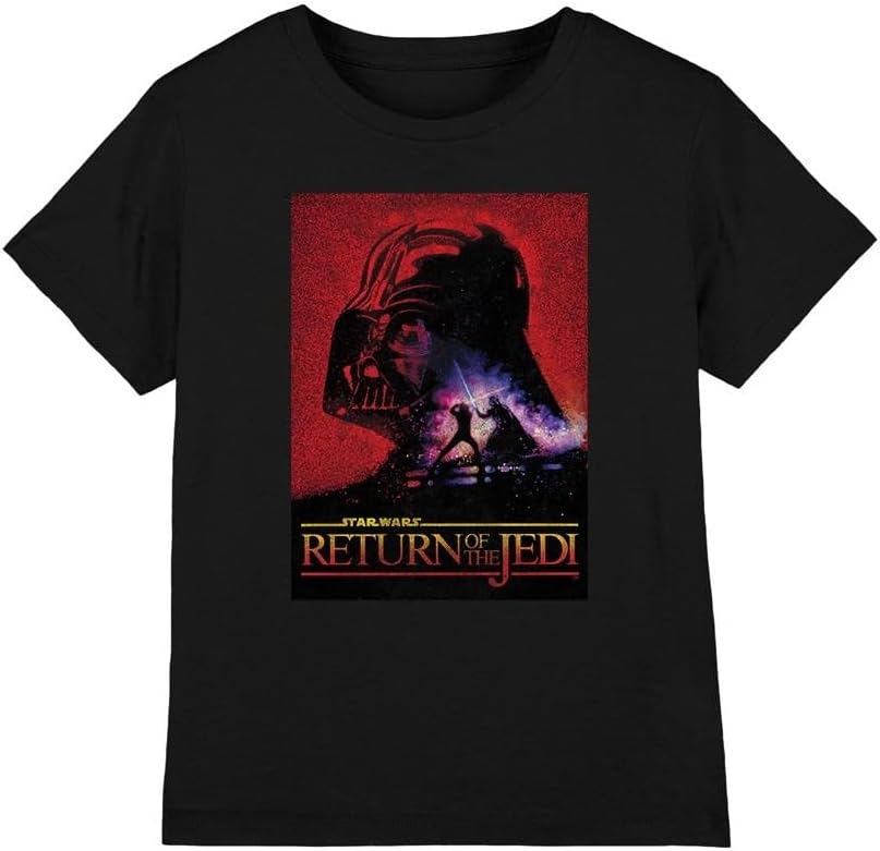Boy's Star Wars Return of the Jedi Block Unisex Kids T Shirt T-Shirt