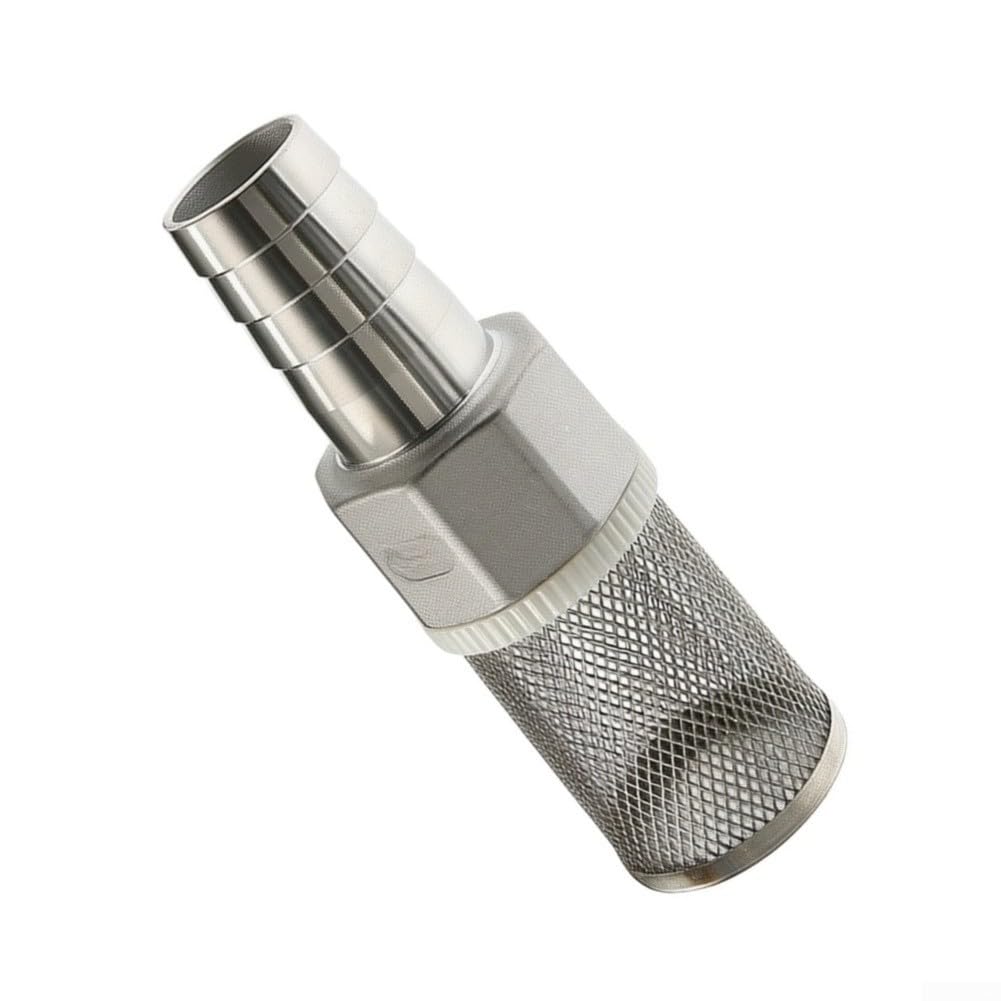 para filtro Manguera Succión para acero Inoxidable 304 - para filtro Entrada Agua Bomba Riego Agricultura 14-19mm(15MM)