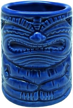 Hawaiian Tiki Shot Glass Happy