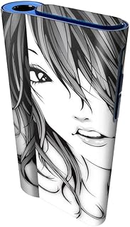 [igsticker] glo hyper air グロー ハイパー エア 用スキンシール カバー ケース 保護 フィルム ステッカー デコ アクセサリー 014112 人物 イラスト