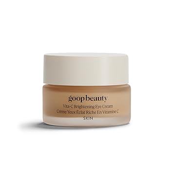 goop Beauty Vitamin C Eye Cream | Color Correcting Cream for Dark Circles | Helps Smooth Wrinkles & Depuff Eyes | 0.5 fl oz