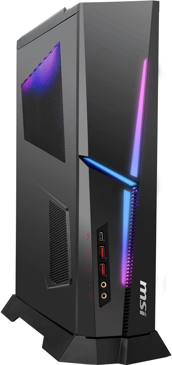 MSI Trident AS (SFF) Gaming Desktop, Intel Core i7-12700F, GeForce RTX 3060 Ti, 16GB' Memory (Dual-CHL), 1TB SSD, WiFi 6E, USB Type-C, VR-Ready, Windows 11 Home (12TG-031US)
