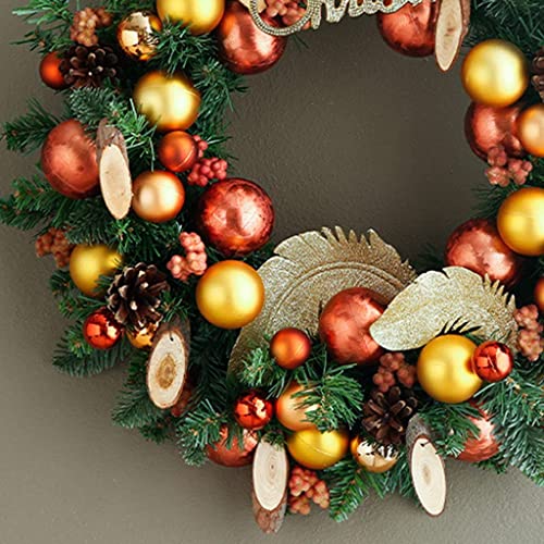 Couronne de Noël durable pour sublimer vos décorations extérieures