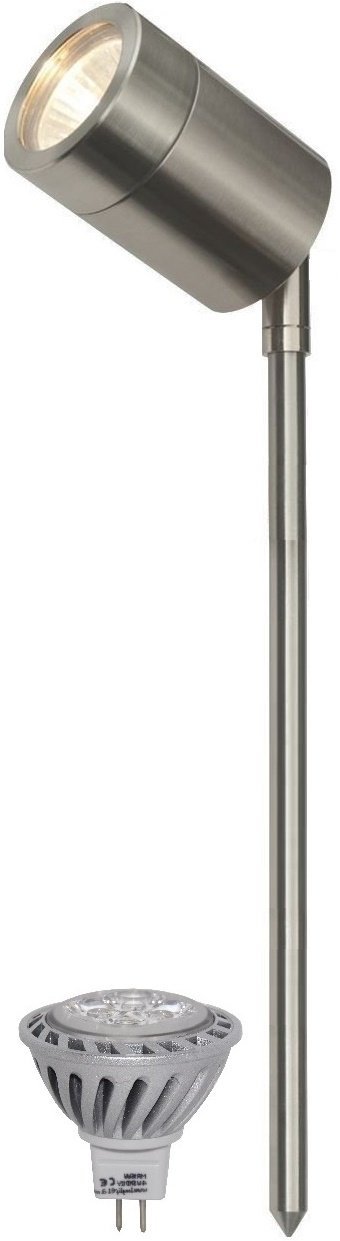 Outdoor LED Garden Spike Lights Adjustable Spot 12v Low Voltage Ground Light MR16 ZLC027