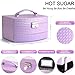 Hot Sugar Girls Makeup Kit for Birthday Gift, All in One Makeup Set for Women Full Kit, Christmas Beauty Set for Teens 10 12 13 16 Includes Real Cosmetics (Purple)