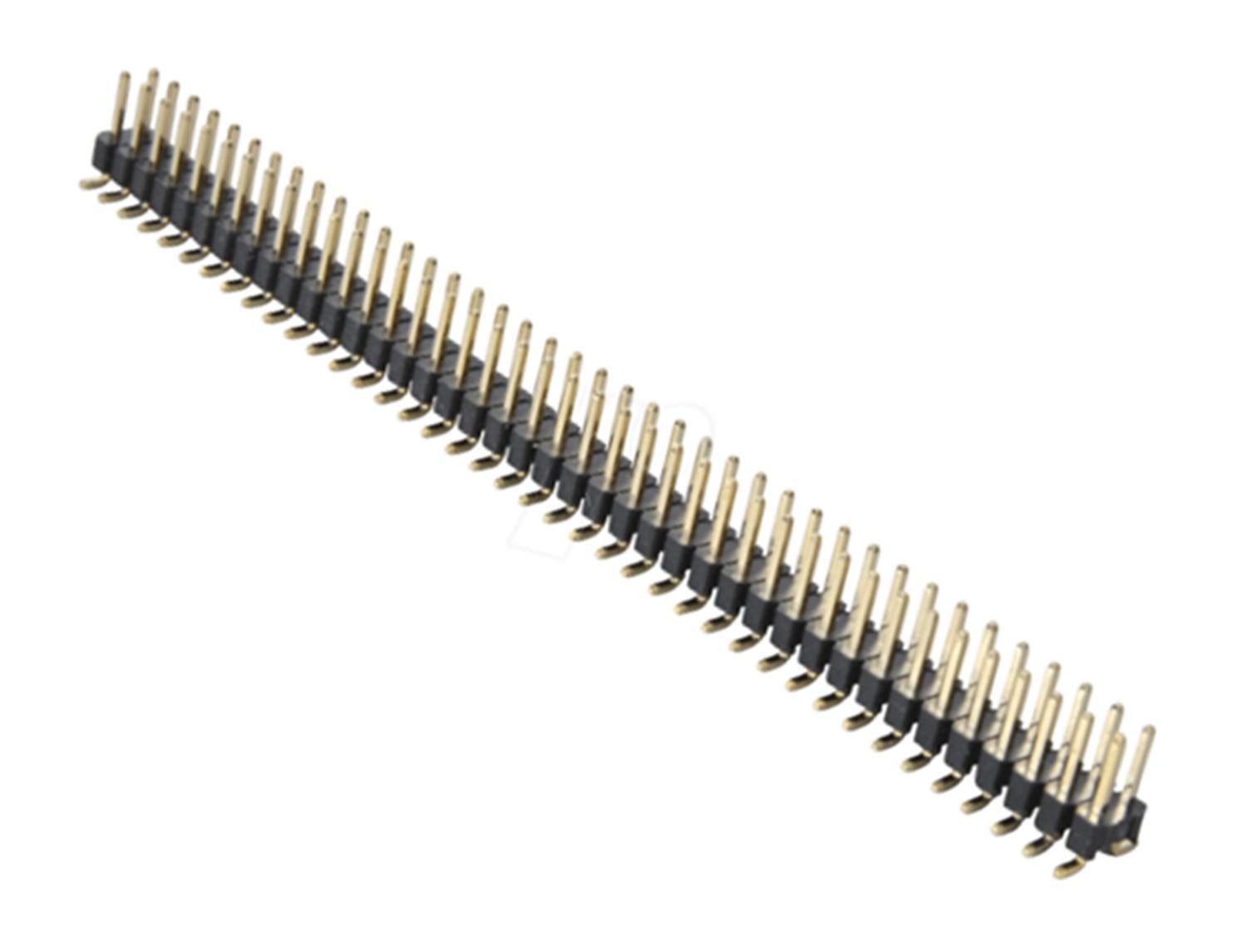 e4u 1.27mm Micro Pitch 40 X 2 SMD Type Berg Strip Male Header Connector - 1 No-image-49