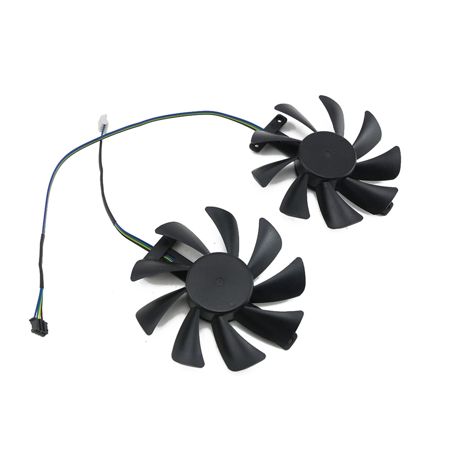 yaoqijie CF9015H12S Tarjeta de gráficos Ventilador Tarjeta de Video Fan de enfriamiento Compatible con Inno3d RTX 208 0ti 2080 ti 2070 Gemelo x2 Parte de reparación de gráficos Lasting