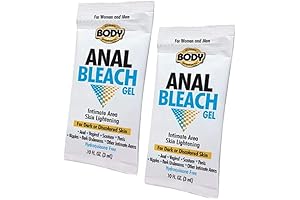 2pc Anal Whitening Gel - Intimate Bleaching Cream for Darkened Vaginal, Scrotum and Anal Areas