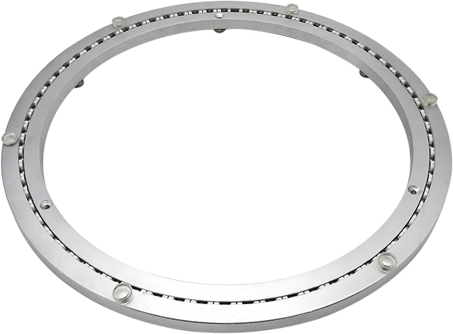 Placa giratoria de metal resistente con rodamiento de bolas para soporte de mesa, 8, 16, 24 y 32 pulgadas