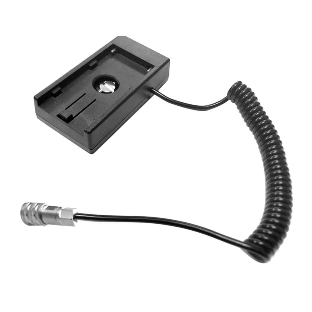 NPF Battery Charger Base Plate Built-in Coiled Cable for BMPCC 4K Blackmagic-image-28