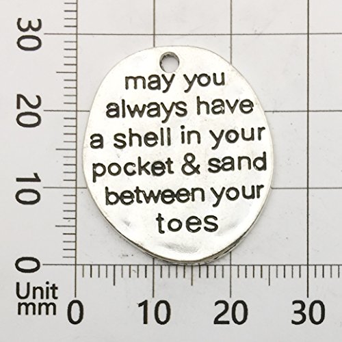 100G About 32Pcs Inspiration Words Charms Craft Supplies Mixed Pendants Beads Charms Pendants For Crafting, Jewelry Findings Making Accessory For Diy Necklace Bracelet (M033) #TOP7