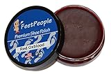 FeetPeople Shoe Polish, 1.625 oz, Red/Oxblood