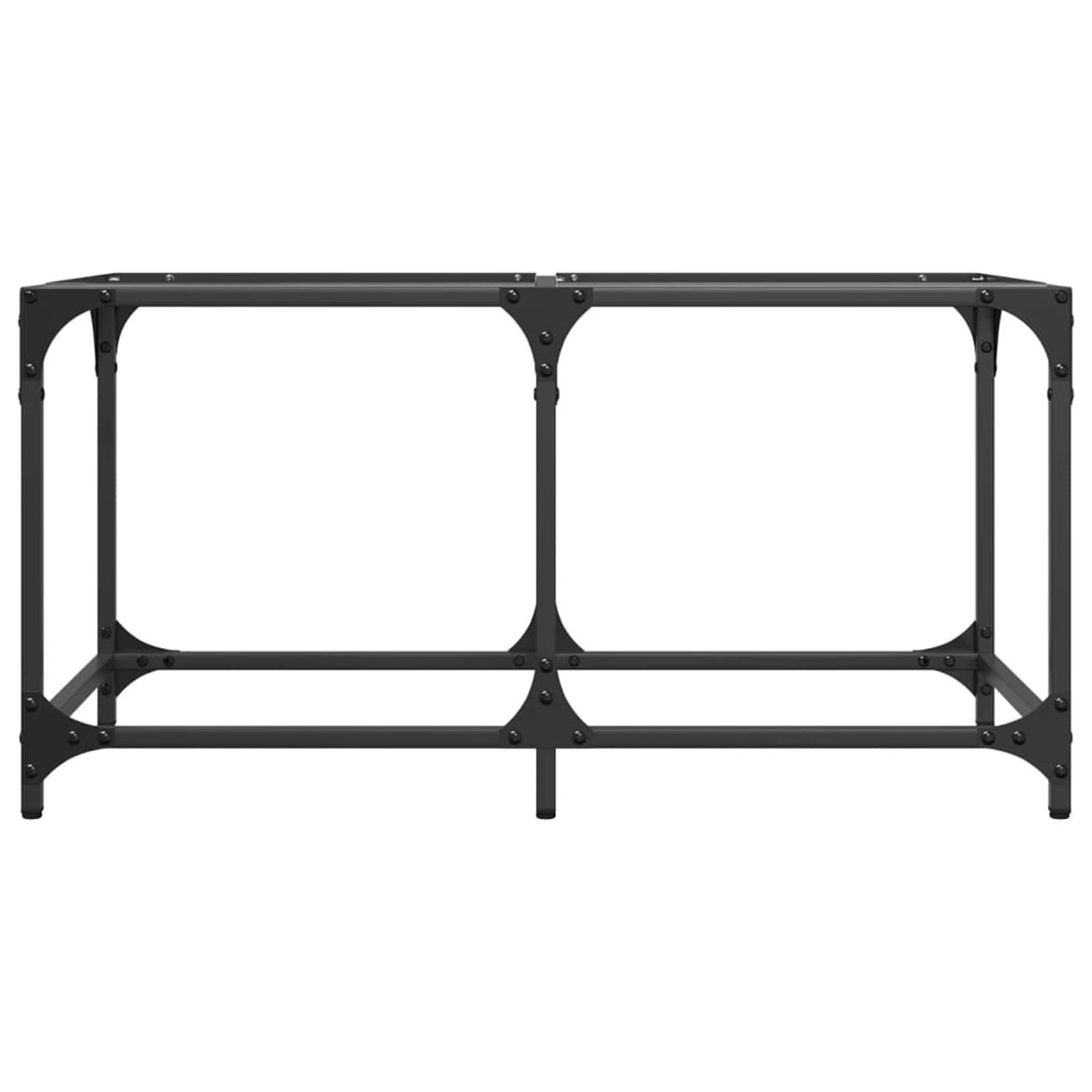 Homgoday Tavolino da caffè con piano in vetro trasparente, 78,5 x 40 x 40 cm, in acciaio, tavolino da tè per soggiorno, sala d'accoglienza degli ospiti, camera da letto e ufficio, tipo 1