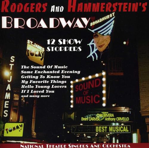 Broadway 12 Show Stoppers [Audio CD] RODGERS & HAMMERSTEIN
