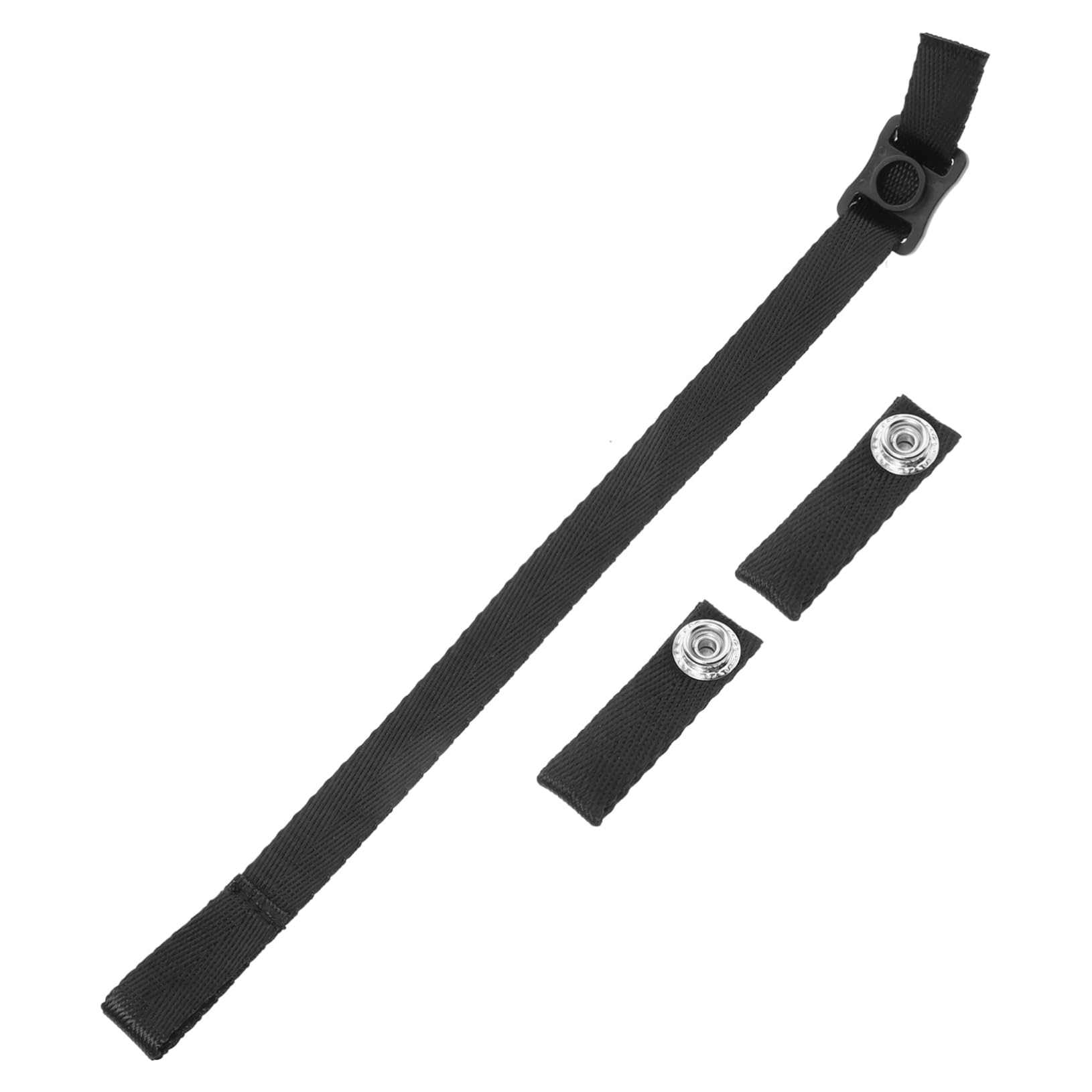 Toyvian Correa De Barbilla para Deportes Protector Reemplazo Correa De Repuesto para La Barbilla De Hockey Casco Mentón Acolchado Banda Accesorios Black Poliéster